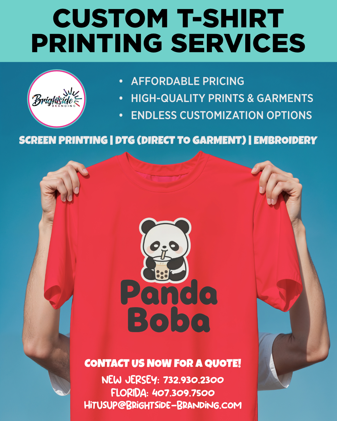 Custom T-Shirt Printing Services